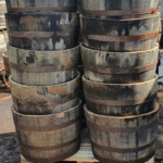 24 Oak Bourbon/Whisky Barrel Planters (17" x 24") – Delivery Included
